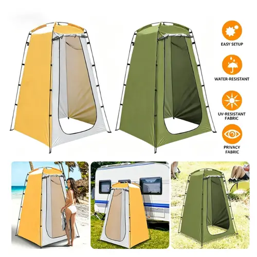 Portable outdoor instant inflatable tent, privacy camping shower toilet, changing room  # popup shade # quiet canopy setup easy