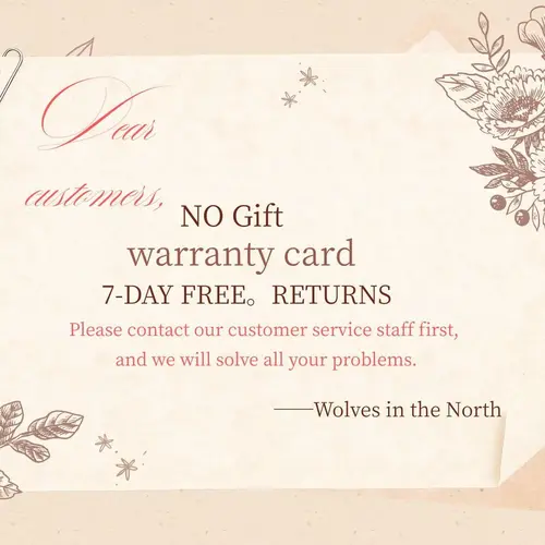 Men's Shorts "Wolves in the North" Virtual After-Sales Card
