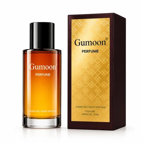 Gumoon Amber Bloom Unisex EDP Perfume 50ml/1.69fl oz - Long-lasting Rich Fruity-floral Scent with Jasmine, Apricot, Honey, White Musk - Luxurious Gift, Perfumes for Women, European-American Luminous Fragrance,familyfun