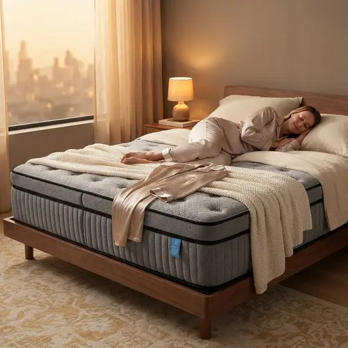 DIGWAC Full Size Memory Foam Mattress - 8/10/12/14-in, Medium Firmness, 6-Layer Construction, Independent Spring Bags, Compressed Packaging
