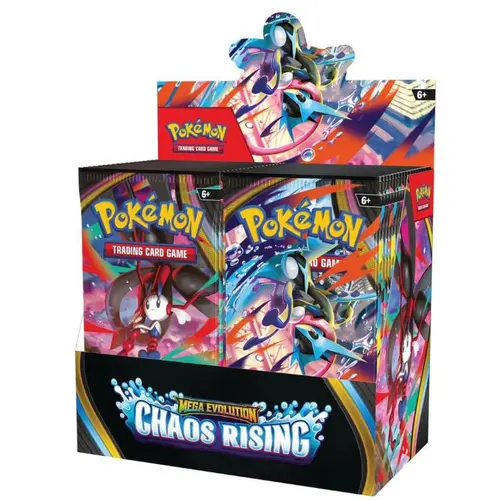 Pokemon Mega Evolution: Chaos Rising Booster Box ENERGY BREAK