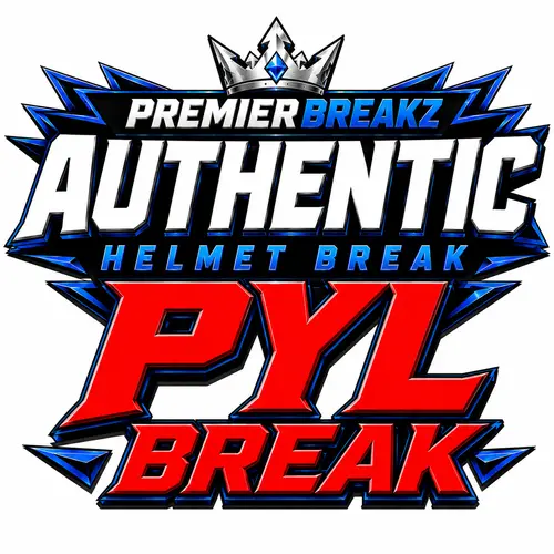 PYL Signed Football Helmet Memorabilia Sports Break