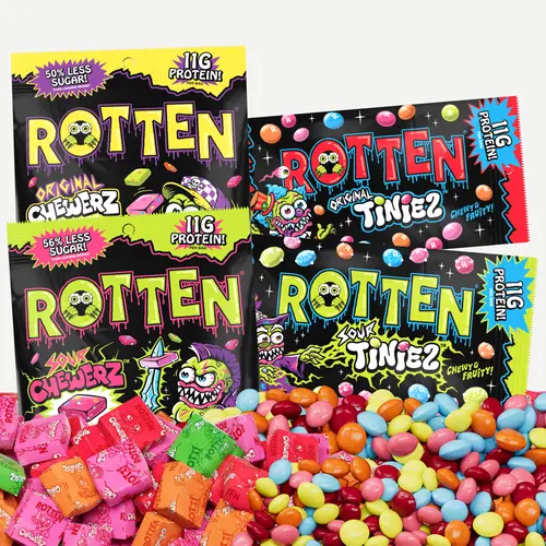NEW! Tiniez and Chewerz 8-Pack (1.8oz and 1.9oz Single-Serve Bags)