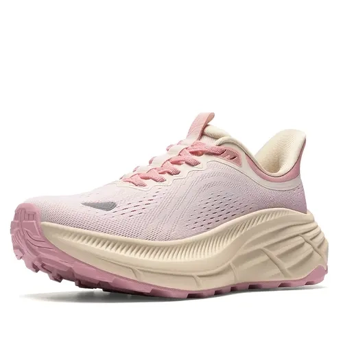 Allswifit Women's Slip On Trail Running Shoes Hands-Free Cushion Walking Tennis Shoes Non-Slip Outdoor Hiking Workout Athletic Fashion Sneakers