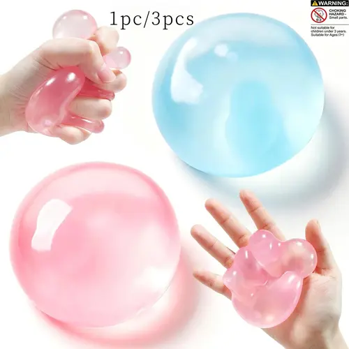 Slow-Rebound Coconut Oil Hand Squeeze Balls Graduation Gifts Soft Stress Relief and Anxiety Relief Fidget Toys for Parties Easter and Birthdays 1pc/3pcs