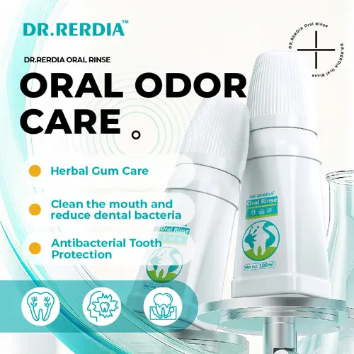 [In Stock]DR.RERDIA Oral Rinse with Xylitol, Menthol & Citric Acid – Gentle Daily Care for Fresh Breath