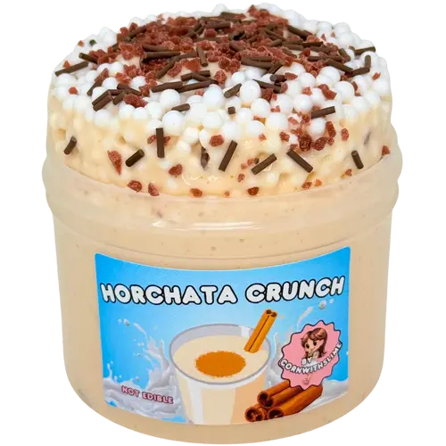 Horchata Crunch 8oz Slime Floam Texture Scented Horchata