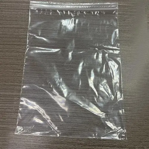 [Not for Sale]Clear Plastic Bag with Zipper Closure for Storage and Organization