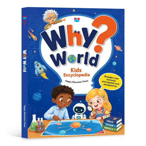 TIMETOME Kids Encyclopedia Book - Back To School 2026, 100000 Why Questions & Answers, STEM Early Learning Books for 4-8 Year Old Boys & Girls, Science Nature Space Animal Knowledge Gift