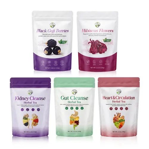 Natural Herbal Tea, Support for Gut/Kidney/Heart Health Caffeine-Free, Non-GMO | Daily Beverage | iTREE · Vital-Tea