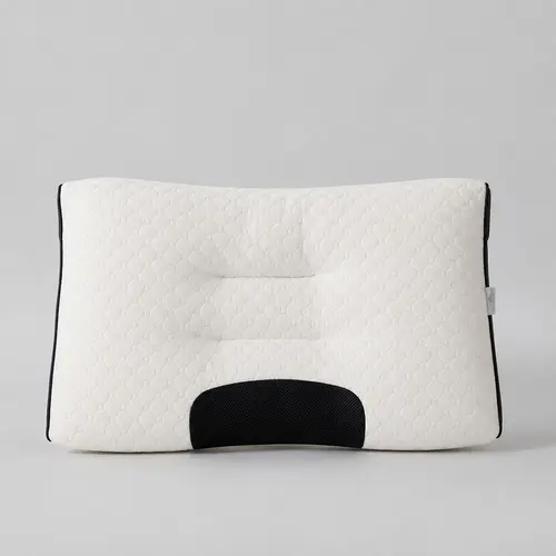 【Only 1 Gift Per Customer】【Random Color 】Ergonomic Neck Pillow for Sleeping, Breathable Cervical Support Pillow, Random Gray or Orange 5