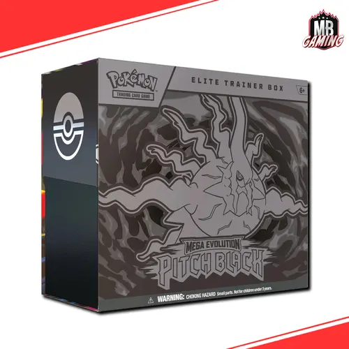 Pokemon: Mega Evolution Pitch Black (ME05) Elite Trainer Box