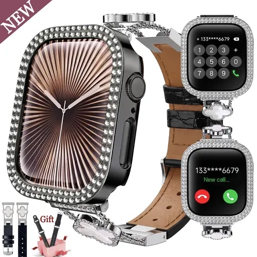 W&O 2026 New Gadget Style Women's Smartwatch - Wearable Touchscreen Fitness Tracker, Call Control, 100+ Multi-Sports Modes, Message Reminder, DIY Dials, Navigation, iPhone/Android Compatible, Interactive Electronic Smart Watch Gift