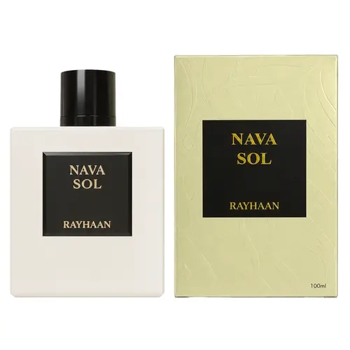 Rayhaan Nava Sol for Unisex Eau de Parfum Spray, 3.4 Ounce