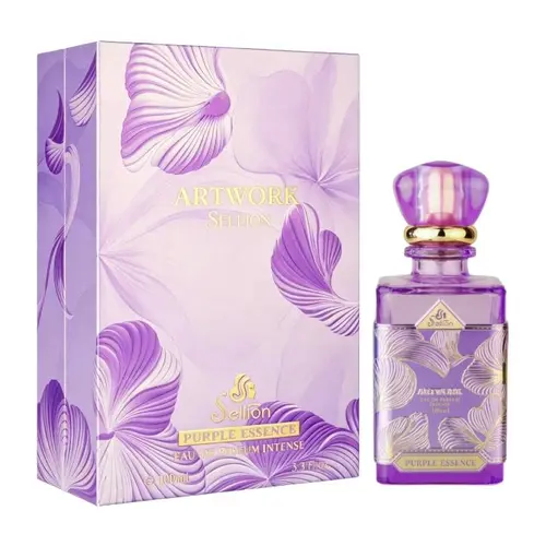 Sellion Purple Essence Oriental Floral Eau de Parfum for Women - 100ml/3.3oz Alcohol-Base EDP Spray, Daily Wear Perfume with Elegant Floral Scents