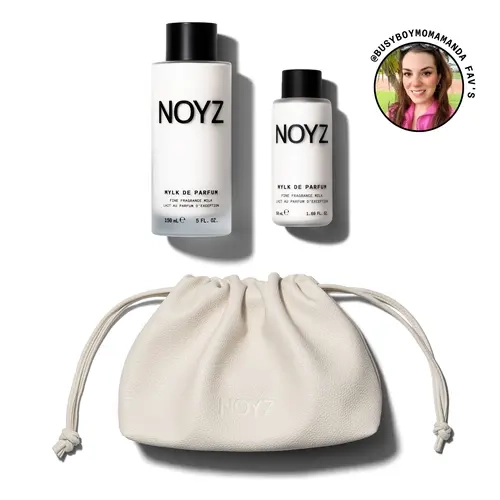 NOYZ Only Human Mylk de Parfum Duo, Full Size + Travel Size, Unisex Milk Perfume