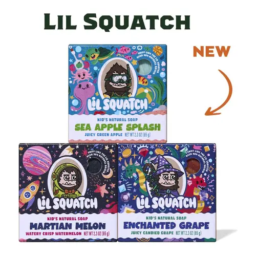 Lil Squatch Kid's Natural Bar Soap