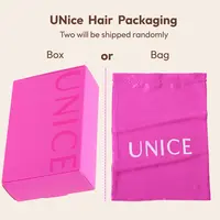 UNICE Elegant Blush Pink Beautiful Gift Box - Satin Pouch Option, Luxury Gift-Worthy Container with Thoughtful Design, Ideal for Hair Extensions-Wigs, Fashion Accessories, Includes Wrapping Boxes & Supplies, Boxes For Wrapping Gifts