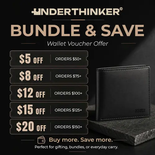 UNDER THINKER Candi Small Wallet for Women, RFID Compact Bifold Card Holder with Zipper Coin Pocket, ID Window, Gift for Her or Mother SIMP