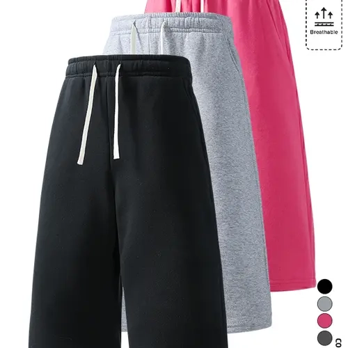 3-Pack Men’s Summer Sports Shorts — Breathable shorts for running, workouts, fitness, and everyday casual wear; 7/8 length men’s shorts