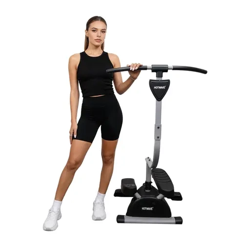 HOTWAVE Sculpt Walker Pro Professional-Grade Twist Stepper, Cardio Machine with Rotating Pedals and Adjustable Resistance for At Home Gym Workouts, Home Workouts, Full Body, Twist Motion