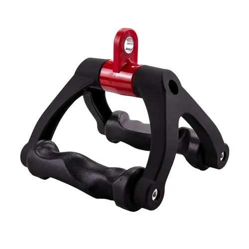 HXD-ERGO Ergonomic V-Bar Cable Machine Attachment, Unisex ABS Plastic Gym Accessory with Textured Anti-Skid Grip, Secure Hold for Functional Weight Training, Lat Pulldown Attachment, Home Gym Fitness Equipment, Home Gym Equipment