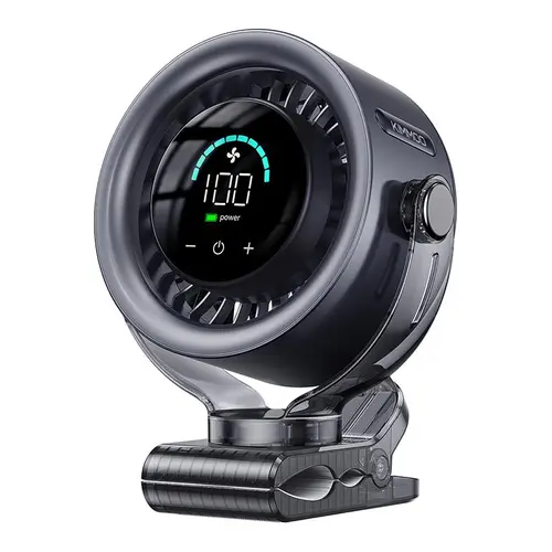 4000mAh Rechargeable Portable Clip on Fan-100-Speed Touch Control, LED Display, 360° Rotate Quiet Turbo Desk Fan, Small Battery Operated USB Fan for Stroller Bed Travel Camping Golf Gym,back to school,back to school haul