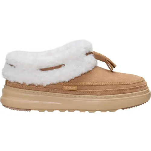 HEYDUDE Remi Toastee Lo Tassel - Women's Comfortable Slip on Shoes
