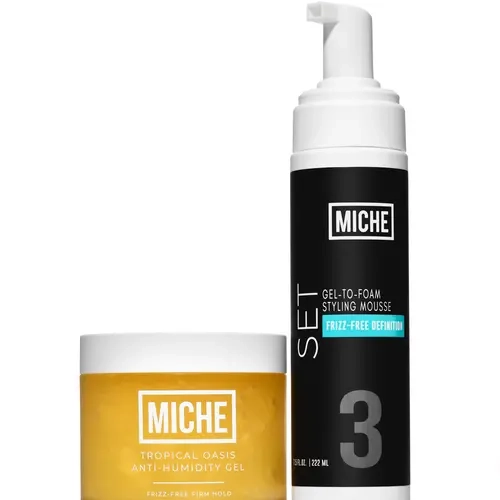 [Miche] Viral Best Sellers Duo | Gel-to-Foam Mousse + Tropical Anti-Humidity Gel