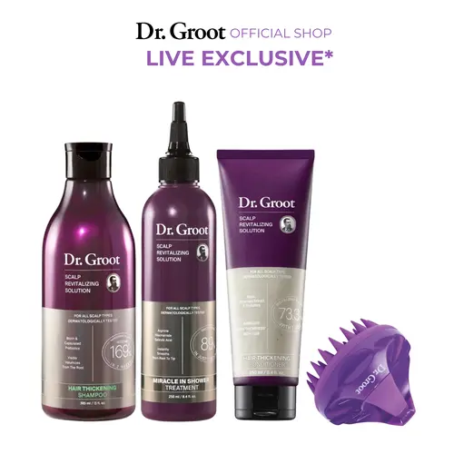 [LIVE EXCLUSIVE] Dr. Groot 3-Step Bundle + Brush