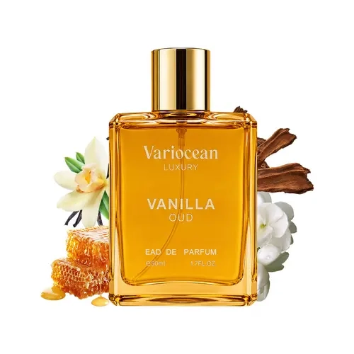 Warm Vanilla Honey Oud Perfume 50ml (1.7 fl. oz.) | Long Lasting Intense Arabian Eau de Parfum Spray for Men & Women | Sweet & Woody Fragrance,3.4 oz/100ml Available#sohochic