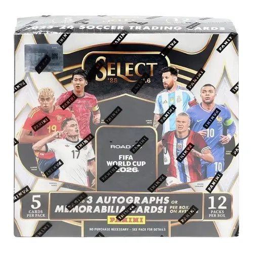 2025/26 Panini Select Road to FIFA World Cup Soccer Hobby Box