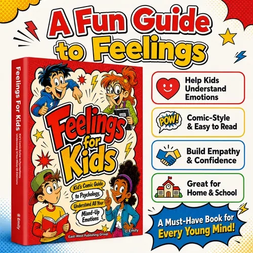 【StoryCove】Feelings For Kids Comic Book - Help Children Understand Emotions, Build Confidence and Learn Emotional Intelligence