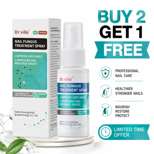 【Buy 2 Get 1 Free】Dr.ville Hydrating Nail & Cuticle Serum with Ceramide & Panthenol - Nourishing Lightweight Daily Nail Care, Smooth Moisturizer for Dry Cuticles
