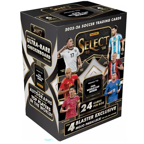 2025/26 Panini Select Road to FIFA World Cup Blaster Box