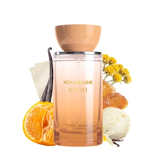 Voyage Lune | Soft Suede Vanilla Amber | Extrait De Parfum 50ml | 8H+ Long Lasting | Tangerine,Suede,Vanilla & Amber | Date Night,Daily Wear & Special Occasions