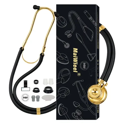 MaiWieel U6 Handheld Lightweight Single-Head Stethoscope for Nursing Students - Nurse Accessories Medical Device with Soft Ear Tips, Durable Alloy Chestpiece, Distinct Audio, Multiple Colors
