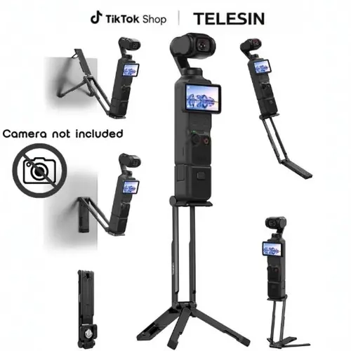 TELESIN 1/4" Screw Mantis Wall Magnetic Expansion Tripod for Xtra Muse