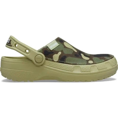 Crocs Adult Classic Crafted Canvas Camo Clogs