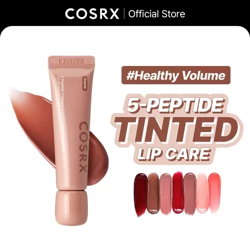 [NEW] [COSRX Official] Skincare-Grade LIP CARE with 5 PEPTIDES  l  Daily Lip Rescue & Repair Lip Balm, Skincare Hybrid Tinted Lip Treatment, Overnight Barrier Recovery Lip Mask, Advanced Lip Skincare, Sensitive, Beauty Products