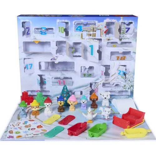 Paw Patrol 24-Pack Holiday Puppy Squad Holiday Advent Calendar