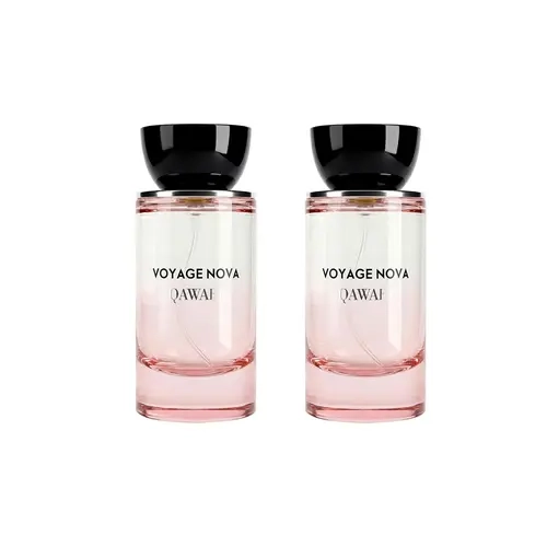 QAWAFI Voyage Nova x 2 | Extrait De Parfum | Rose Fruity Floral | Lychee,Rose & Patchouli | 8H+ Long Lasting Perfume for Women sohochic