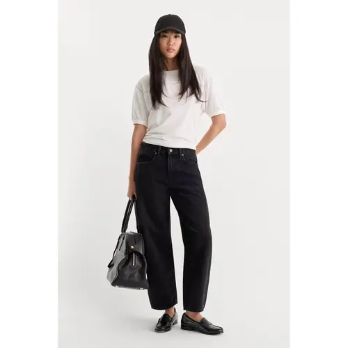 VINTAGE BARREL ANKLE JEANS | FLAT TYRE
