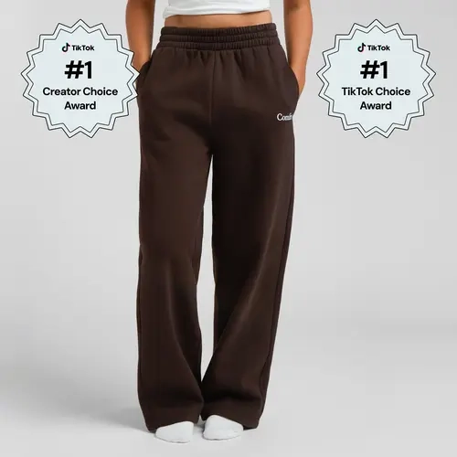 Comfrt | Cloud Straight Leg Sweatpants | Heavyweight Fleece Comfortable Soft Sweats For Men & Women