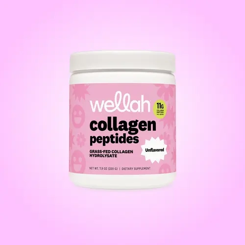 Wellah Collagen Peptides | Unflavored | 11g Of Grass-Fed Collagen Hydrolysate Per Serving | 20 Servings | Supports Joint, Muscle, Bone & Skin Health