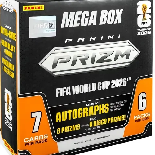 X Panini Prizm Mega Box FIFA World Cup 2026.