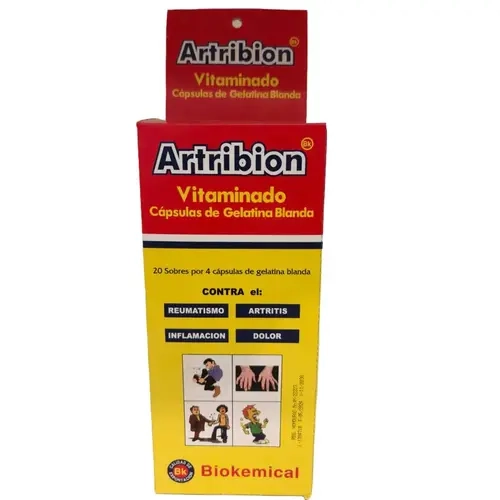 ARTRIBION VITAMINADO – Vitamin B1, B6 & B12 Softgel Capsules