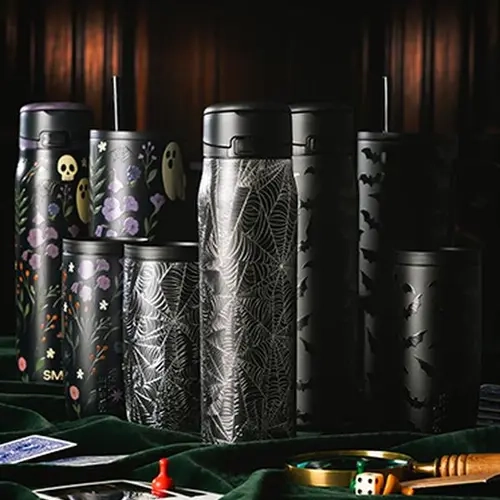 Simple Modern Halloween Tumblers and Water Bottles | Trek Tumbler, Mesa Loop, Voyager Coffee Tumbler