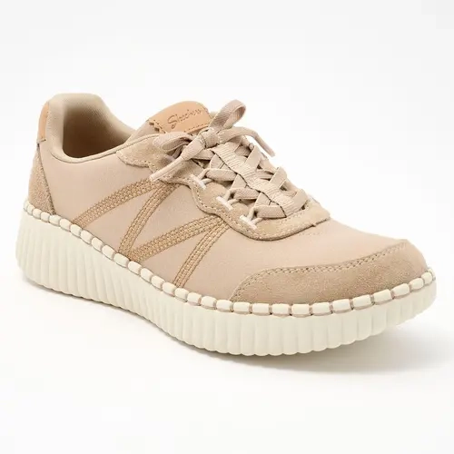 Skechers Wilshire Blvd Ripstop Suede Overlay Sneakers