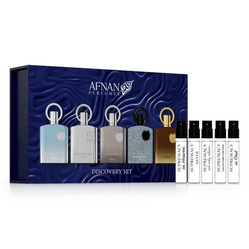 Men's Afnan Supremacy Homme Series Perfumery Premium Cologne Set - 5-Piece Discovery Set with Unique Scent & Multiple Scents